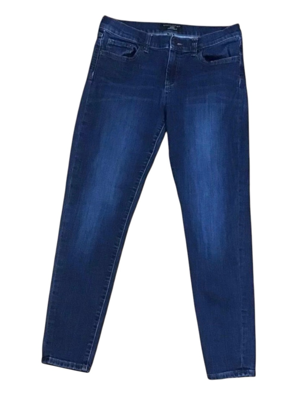Banana Republic dark blue jeans skinny size 29 or size 8 medium rise dark wash